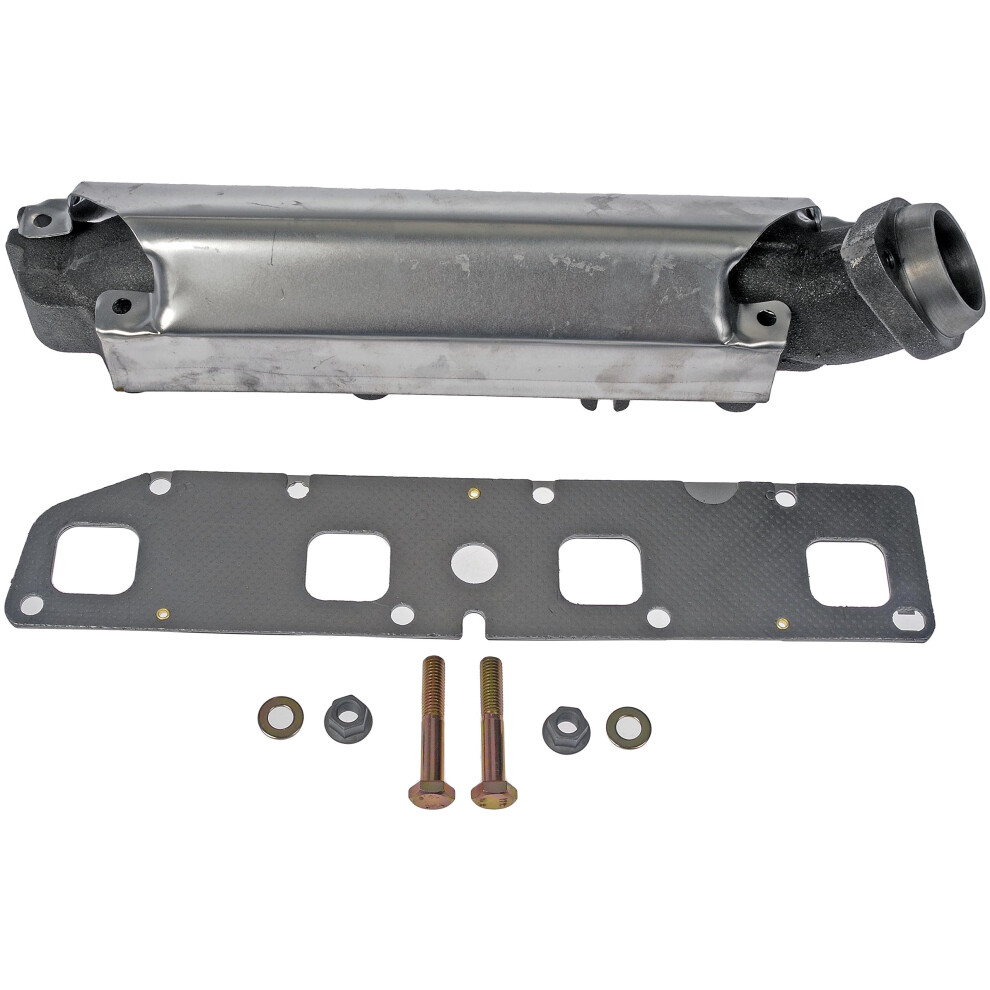 Dorman 674-906 Patented Driver Side Exhaust Manifold Kit - Includes Required Gaskets And Hardware Compatible With Select Dodge Models 019495389446