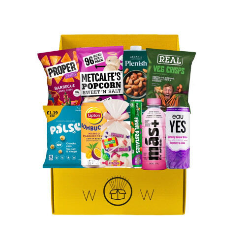 WowBoxMe Vegan Snacks & Drinks Box 1