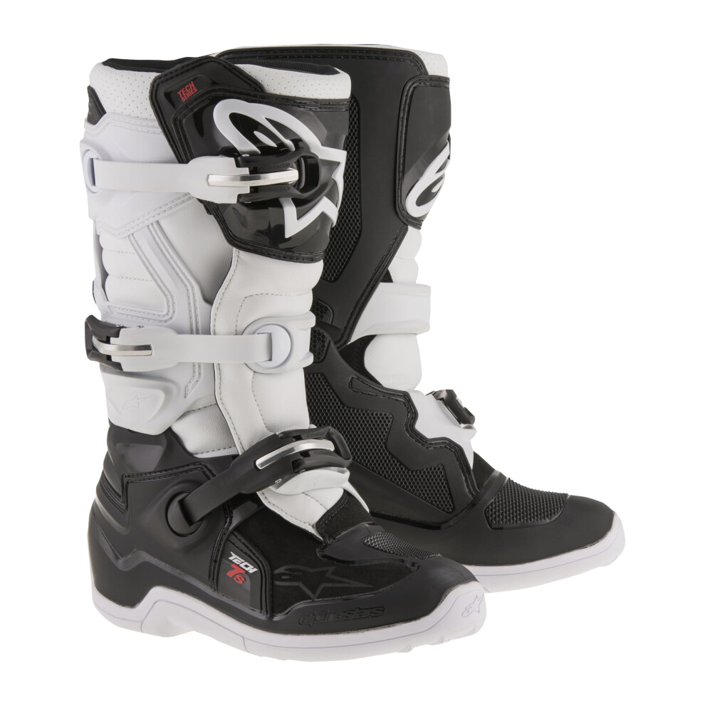 (Eu 34) Alpinestars Tech 7S Youth Boots Black / White White,Black 8051194974877