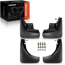 A-Premium S?t med 4 STK St?nksk?rme St?nksk?rme St?nsk?rm med hardwares?t Tilbeh?r Kompatibel med Jeep Grand Cherokee (WK2) 2011-2022 Sport Utili