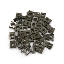 uxcell 50 stk. M?rkegr?n Universal Metal M6x1.0 U-m?trikker Bekl?dningsclip Speed ???astener Erstatning til motorcykel