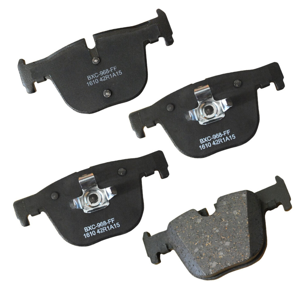 Bendix Premium Sbc1610 Ceramic Rear Brake Pads For Select Models Bmw 328I 328I Xdrive 330I 330I 335I 335I Gt 340I 340I 428I Xdrive Gran Coupe 4 887243229371