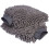 Amazon Deluxe Microfiber Car Wash Drying Mitts, 2 Pack, Grey, 30 cm L x 20 cm W 2