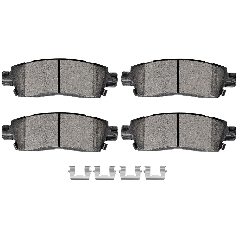 Scitoo Ceramic Pads Rear Brake Pads Brakes Kits Fit For Buick Enclave Rainier For Chevy Ssr Trailblazer Ext Traverse For Gmc Acadia Envoy Xuv For Ol 611040234159
