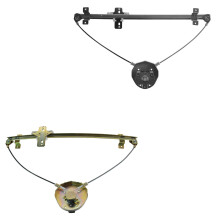 TRQ Ensemble de lve-vitre manuel ct conducteur et passager compatible avec Chevrolet Tracker 1998 1989-1997 Geo 1989-1998 Suzuki Sidekick