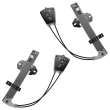 TRQ hts kzi ablakemelo kszlet, kompatibilis az 1992-1995-s Honda Civic-kel