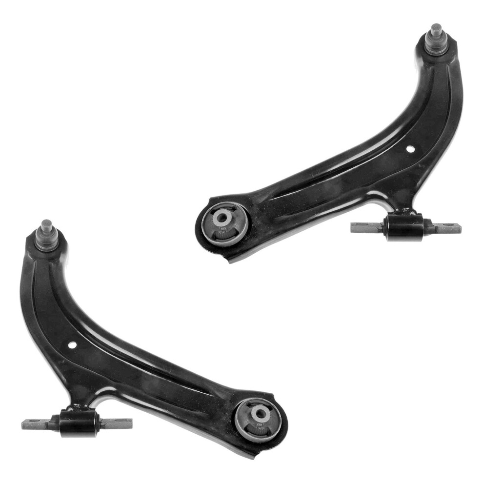 Trq Front Lower Control Arm With Ball Joint Set Compatible With 2007-2012 Nissan Sentra 191213624548