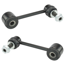 TRQ Stabilisatorstangset vooraan, compatibel met Jeep Wrangler 2007-2017, 2018 Wrangler JK