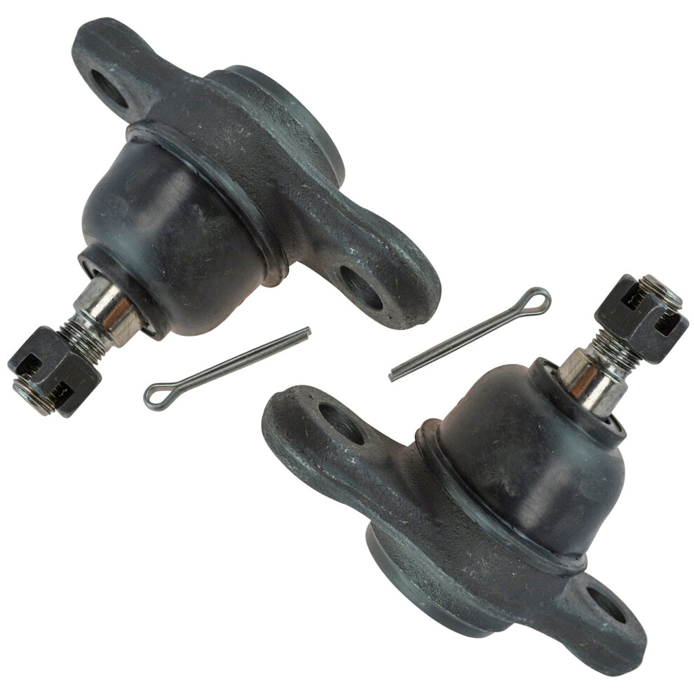 Trq Front Lower Ball Joint Set Compatible With 2005-2009 Hyundai Tucson 2005-2010 Kia Sportage 191213633168