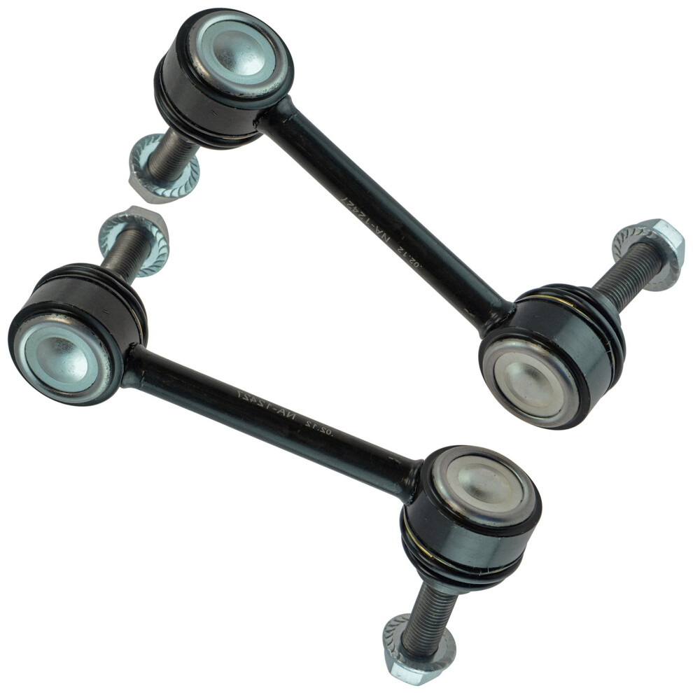 Trq Front Sway Bar Stabilizer Link Set Compatible With 2011-2015 Dodge Durango Jeep Grand Cherokee 191213559857