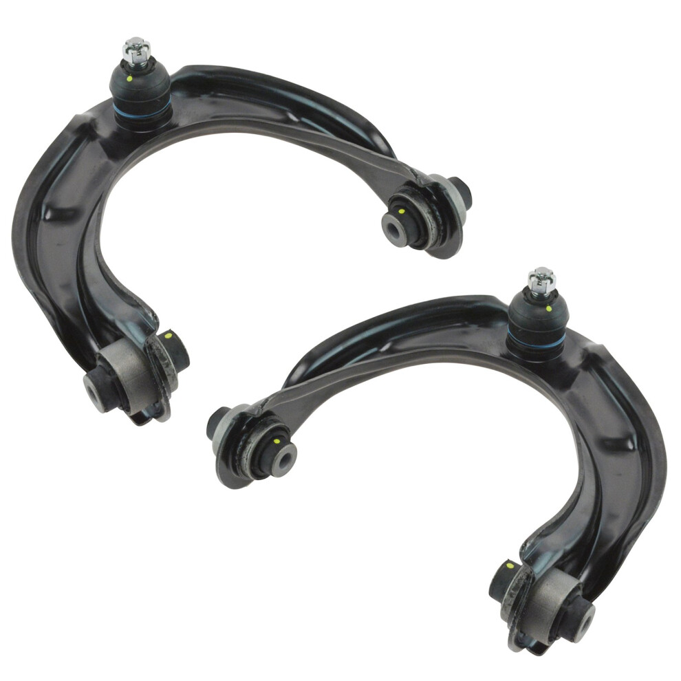 Trq Front Upper Control Arm With Ball Joint Set Compatible With 2009-2014 Acura Tl Tsx 2008-2012 Honda Accord 191213625057