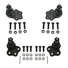 TRQ Front bestuurders- en passagierszijde bovenste en onderste kogelgewrichtset compatibel met 1997-1999 Dodge Dakota 1999 Durango