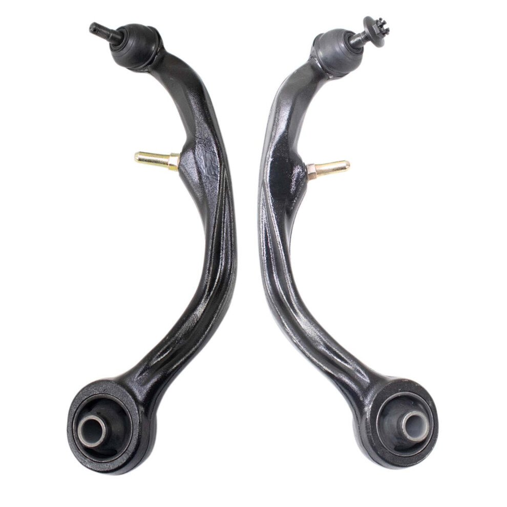 Trq Front Lower Control Arm With Ball Joint Set Compatible With 2004-2006 Infiniti G35 191213625477