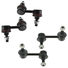 TRQ Stabilisatorstangset voor en achter, compatibel met Honda Civic uit 2001-2005