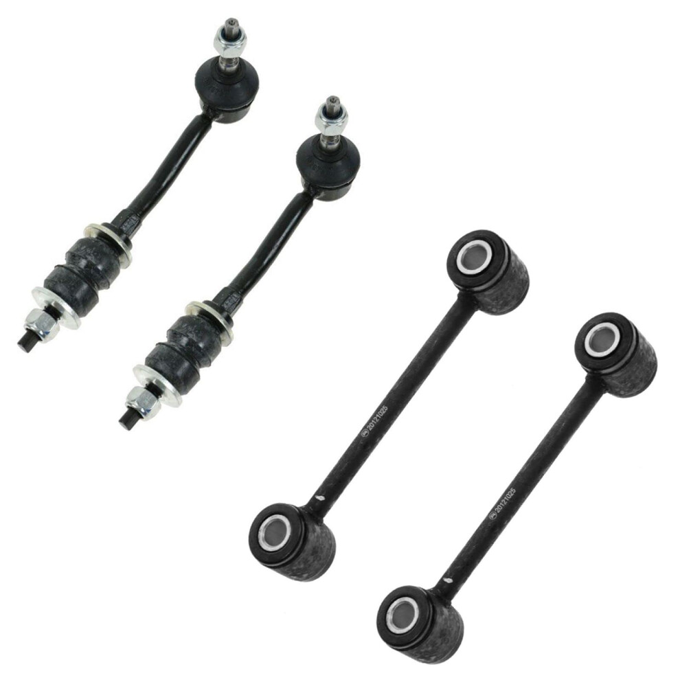 Trq Front & Rear Sway Bar Stabilizer Link Set Compatible With 1997-2004 Dodge Dakota 191213560167