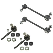 TRQ Stabilisatorstangset voor en achter, compatibel met 1999-2005 Hyundai Sonata 2001 XG300 2002-2005 XG350 2004-2006 Kia Amanti 2001-2006 Opti