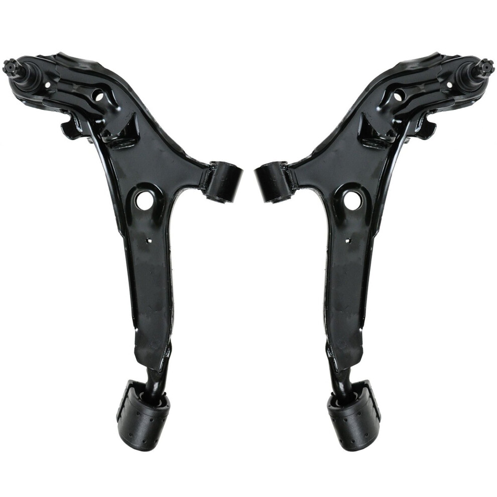 Trq Front Lower Control Arm With Ball Joint Set Compatible With 1993-1997 Nissan Altima 191213622414