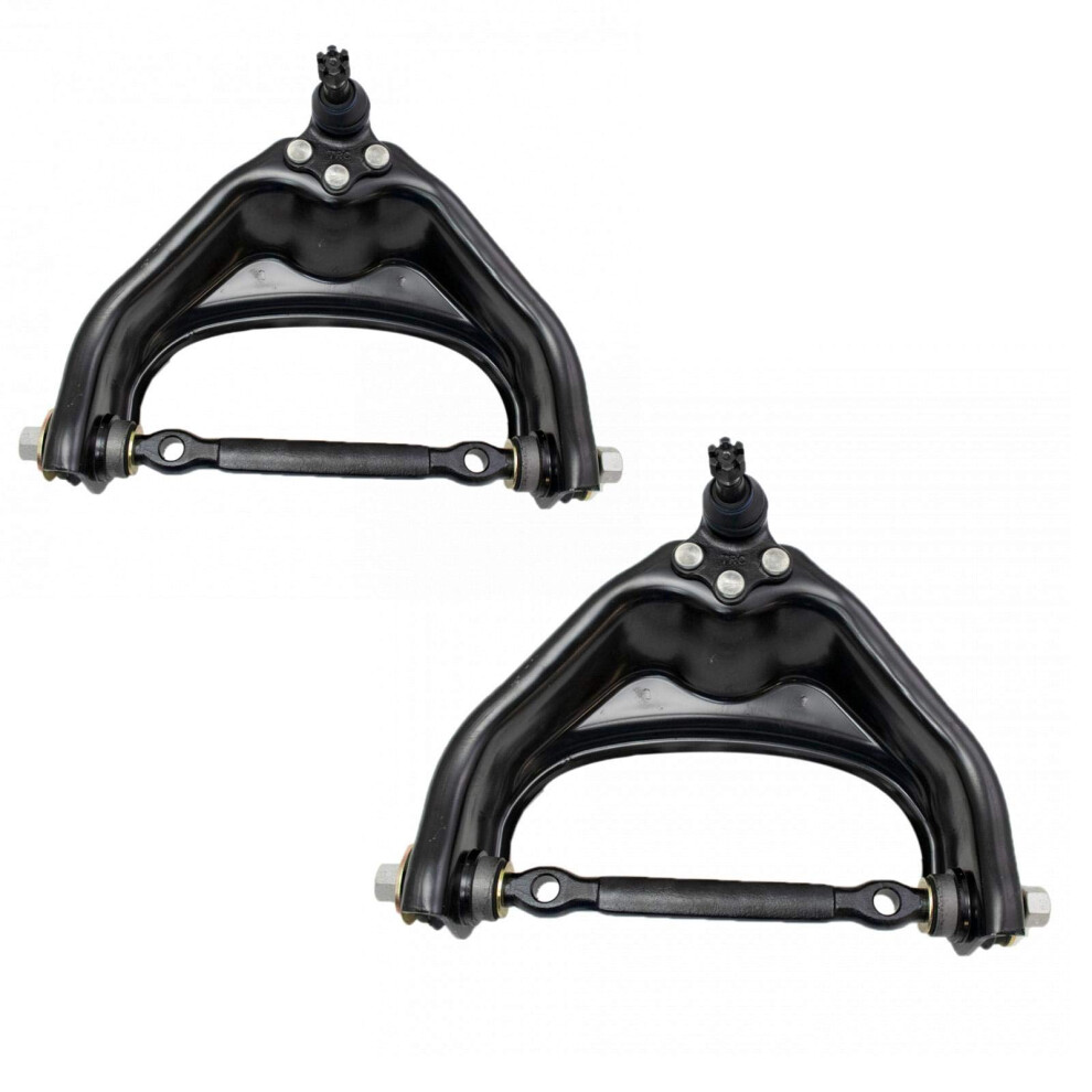 Trq Front Upper Control Arm With Ball Joint Set Compatible With 2000-2001 Dodge Ram 1500 2000-2002 Ram 2500 Ram 3500 191213625170