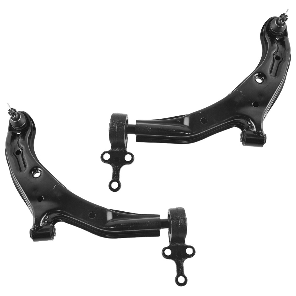 TRQ Front Lower Control Arm with Ball Joint Set Compatible with 2001-2006 Nissan Sentra-image-OPC-PM8RJFX-NEW