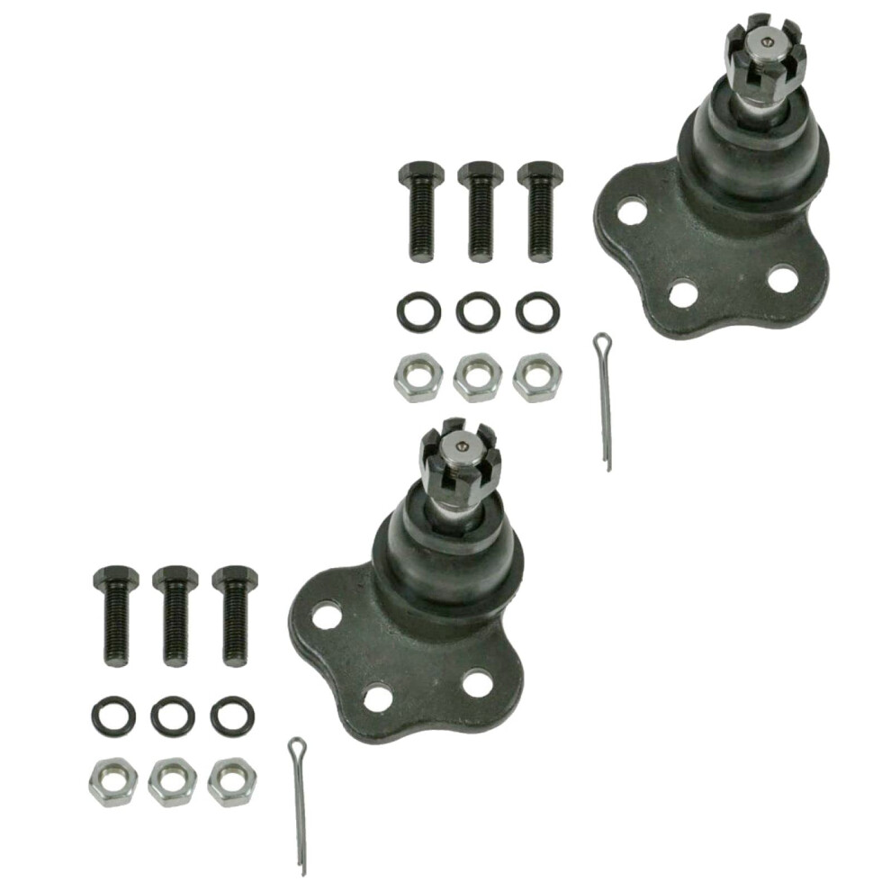 Trq Front Upper Ball Joint Set Compatible With 1997-1999 Dodge Dakota 1998-1999 Durango 191213631560