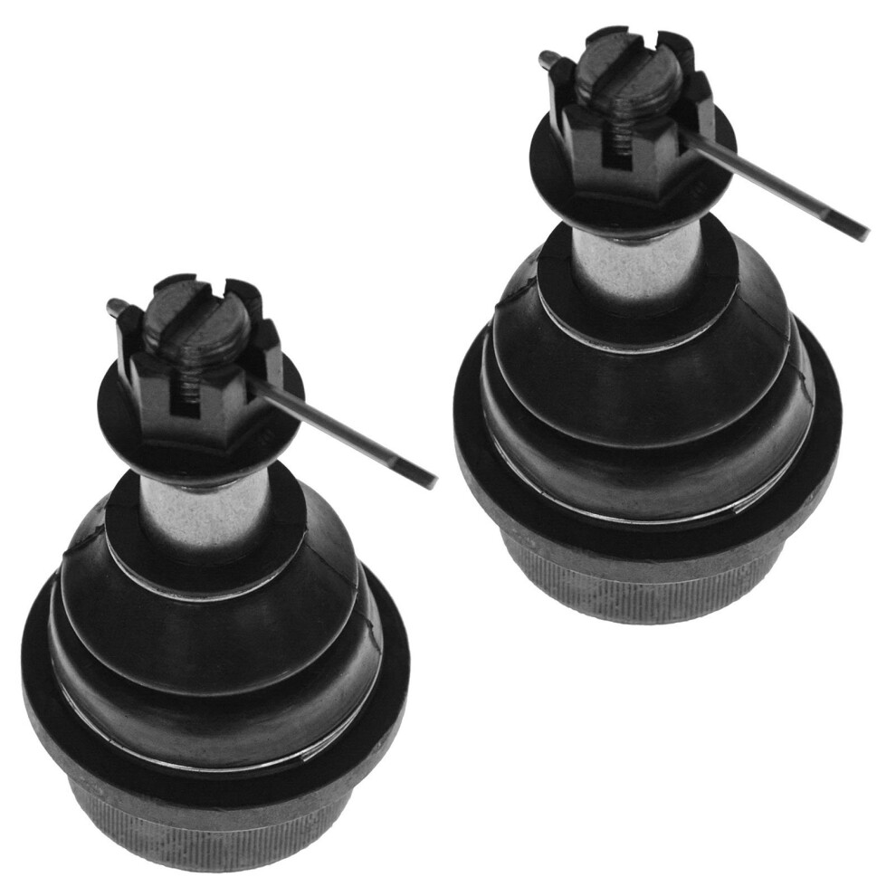 Trq Front Lower Ball Joint Set Compatible With 02-06 Cadillac 99-10 Chevrolet Gmc 03-09 Hummer 191213631331