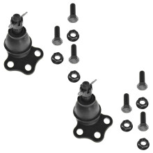TRQ Front Upper Ball Joint Set compatibel met 2000-2004 Dodge Dakota 2000-2003 Durango