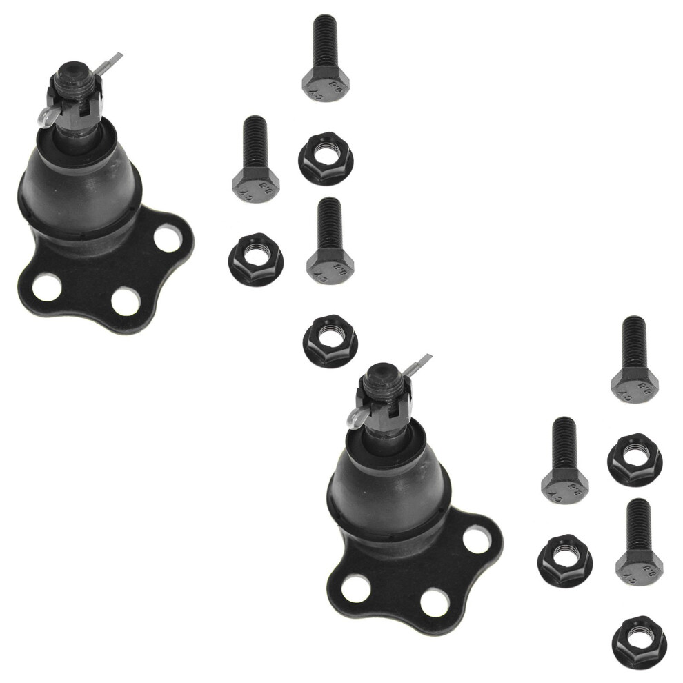 Trq Front Upper Ball Joint Set Compatible With 2000-2004 Dodge Dakota 2000-2003 Durango 191213631188