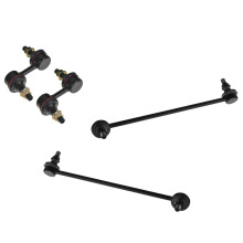 TRQ Stabilisatorstangset voor en achter, compatibel met 2001-2005 Chrysler Sebring Dodge Stratus 2000-2005 Mitsubishi Eclipse 1999-2003 Galant