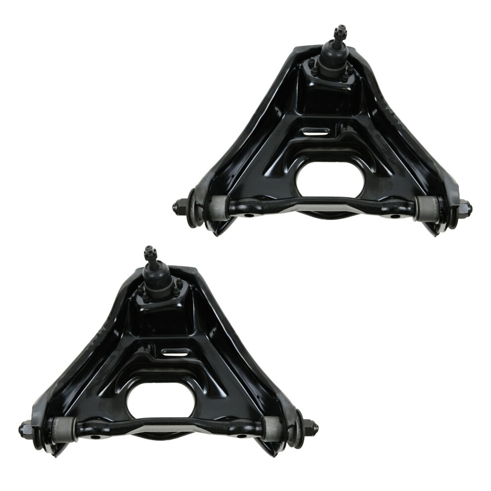 Trq Front Upper Control Arm With Ball Joint Set Compatible With 77-96 Buick Cadillac Chevrolet 77-92 Oldsmobile 77-86 Pontiac 019121362492