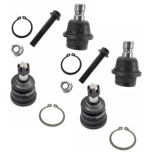 TRQ voorste kogelgewrichtset compatibel met 2005-2019 Nissan Frontier 2005-2012 Pathfinder 2005-2015 Xterra