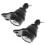 TRQ Front Upper Ball Joint Set compatibel met 2000-2004 Dodge Dakota 2000-2003 Durango 4