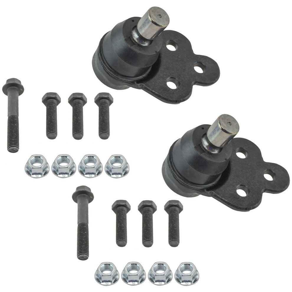 Trq Front Lower Ball Joint Set Compatible With 2005-2010 Chevrolet 2006-2011 Hhr 2007-2009 Pontiac G5 Cobalt 191213633076