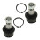 TRQ Front Lower Ball Joint Set compatibel met 2000-2002 Dodge Ram 2500 Ram 3500 1