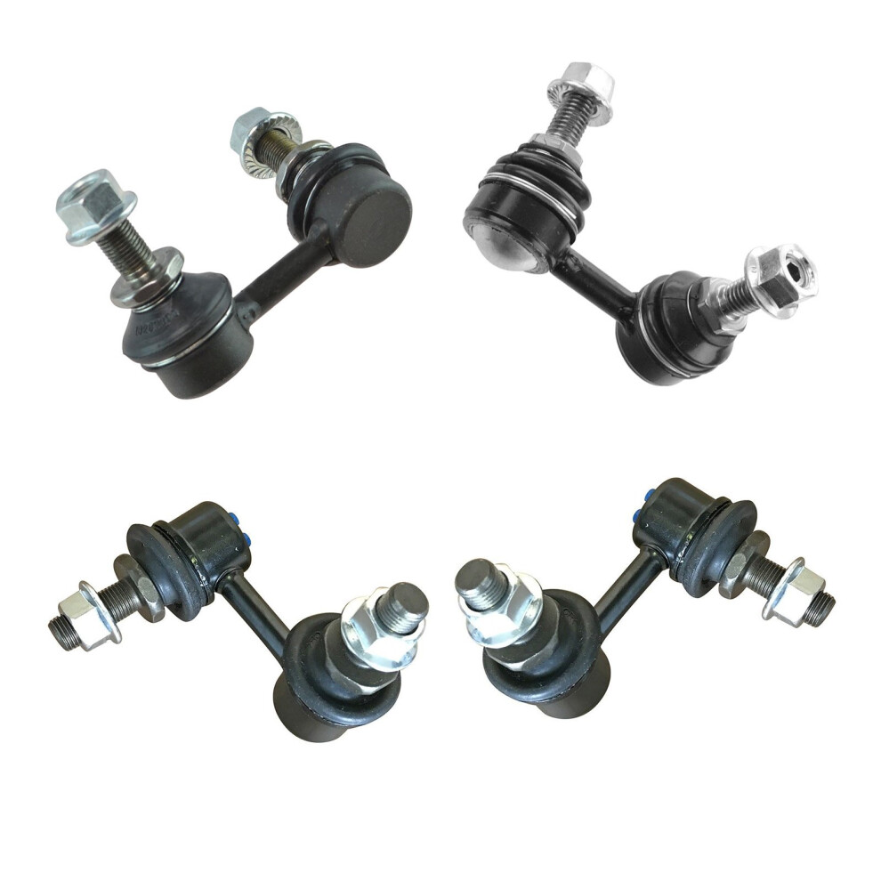 Trq Front & Rear Sway Bar Stabilizer Link Set Compatible With 2005-2012 Nissan Pathfinder 191213560501