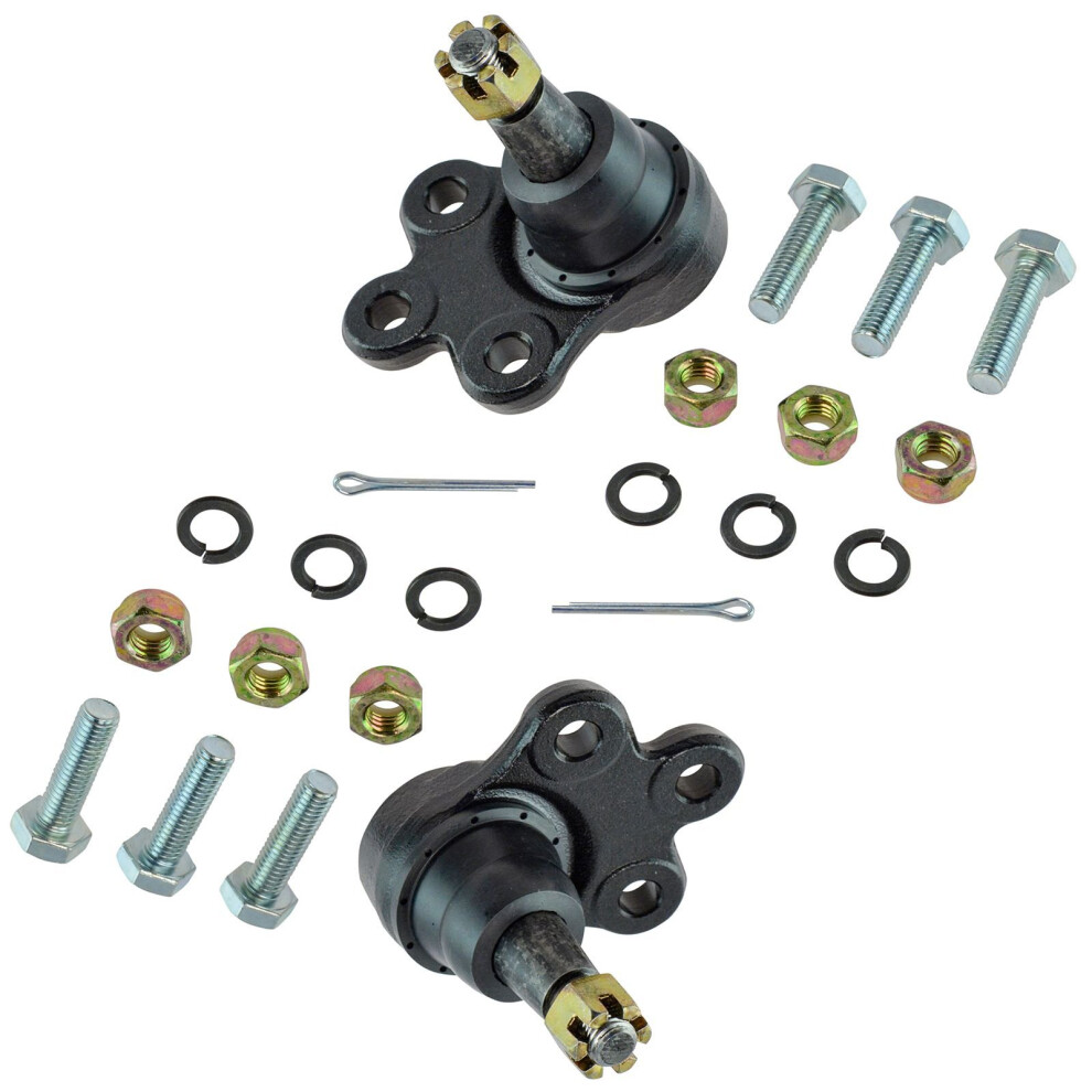 Trq Front Lower Ball Joint Set Compatible With 2010-2017 Chevrolet Equinox Gmc Terrain 191213633434