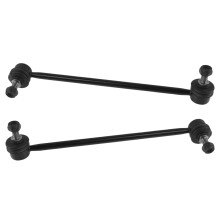 TRQ Stabilisatorstangset vooraan, compatibel met Hyundai Accent Kia Rio Rio5 uit 2006-2011