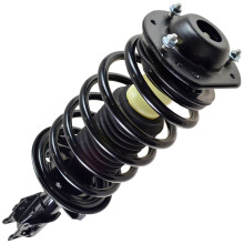 TRQ Front Venstre Komplet Fjederben & Spiralfjeder Montering Driver Side Kompatibel med 2005-2010 Chevrolet Cobalt 2006-2011 HHR 2007-2009 Pontia
