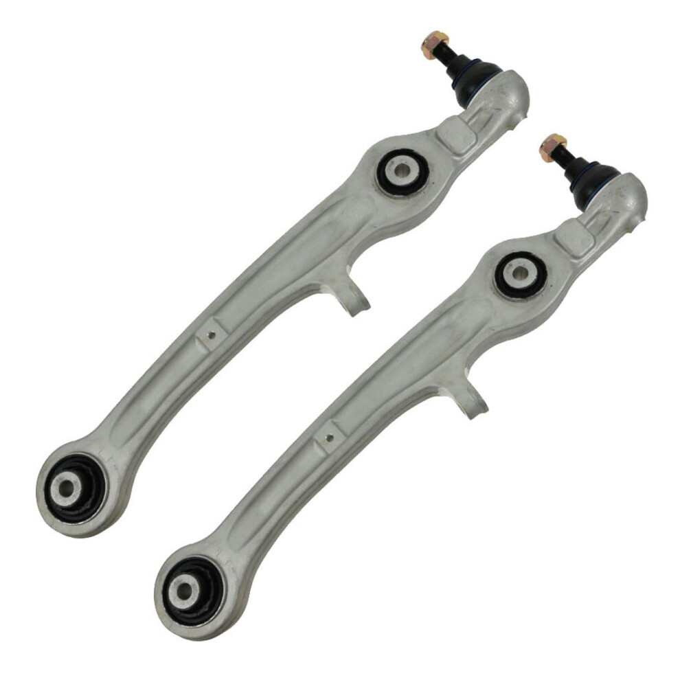 Trq Front Lower Control Arm With Ball Joint Set Compatible With 2006-2011 Audi A6 2005-2011 A6 Quattro 2007-2011 S6 191213623701