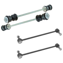 TRQ Stabilisatorstangset voor en achter, compatibel met 2008-2017 Buick Enclave 2009-2017 Chevrolet Traverse 2007-2016 GMC Acadia 2007-2010 Sat