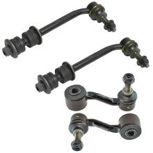 TRQ Stabilisatorstangset voor en achter, compatibel met Chrysler Aspen 2007-2009, 2004-2009 Dodge Durango