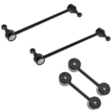 TRQ Sway Bar Stabilisator Link S?t For & Bag Kompatibel med 1996-2007 Chrysler Town & Country 2000-2003 Voyager Dodge Caravan Grand Caravan 1996-