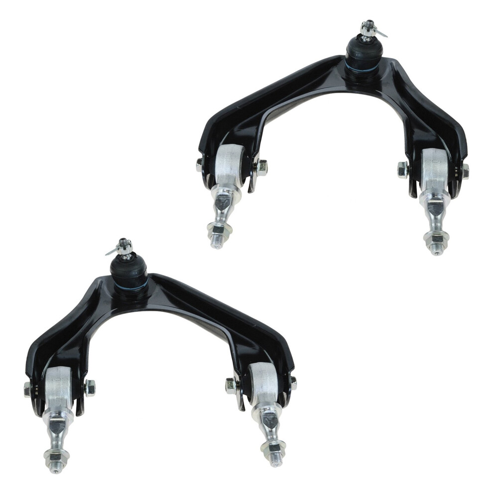 Trq Front Upper Control Arm With Ball Joint Set Compatible With 1997-1999 Acura Cl 1994-1997 Honda Accord 1995-1998 Odyssey 1996-1999 Isuzu Oasis 191213621288