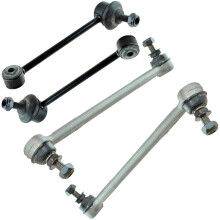 TRQ Vorderer und hinterer Stabilisator-Verbindungssatz, kompatibel mit 20082013 BMW 128i 135i 2006 325i 20072013 328i 330i 20092011 335d 335i 2011