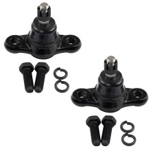 TRQ Front Lower Kogelgewricht Set Compatibel met 2007-2010 Hyundai Elantra 2010-2013 Kia Forte Forte Koup 2006-2010 Optima Rondo