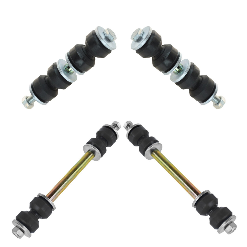 Trq Front & Rear Sway Bar Stabilizer Link Set Compatible With 2000-2005 Dodge Neon 2000-2001 Plymouth 191213560143