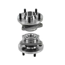 TRQ Set di cuscinetti per mozzo ruota anteriore compatibili con Land Rover LR3 2005-2009 LR4 2010-2016 LR4 2006-2013 Range Rover Sport