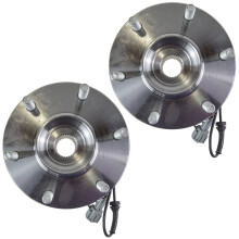 TRQ Set di cuscinetti per mozzo ruota anteriore compatibili con INFINITI QX56 2004-2007 2005-2007 Nissan Armada 2004 Pathfinder Pathfinder Armada