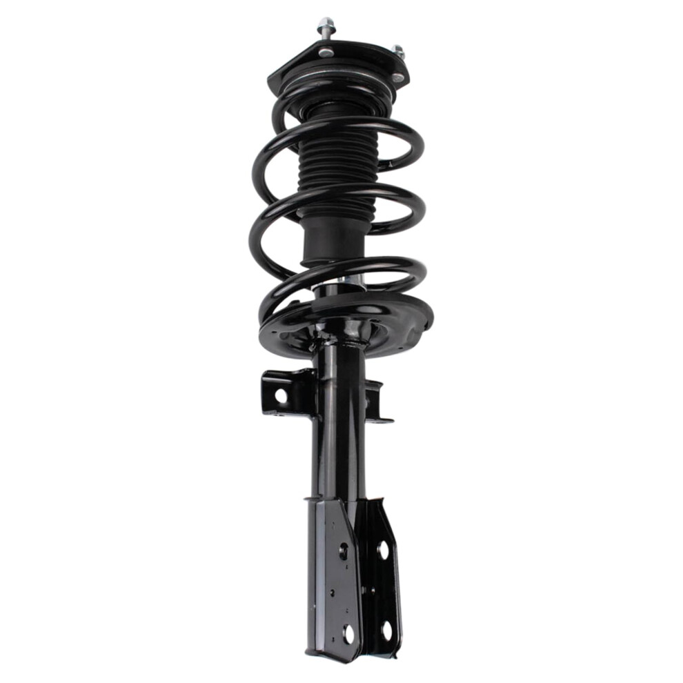 Trq Front Left Right Complete Strut & Coil Spring Assembly Driver Passenger Side Compatible With 2008-2012 Buick Enclave 2009-2012 Chevrolet Traverse 191213579909