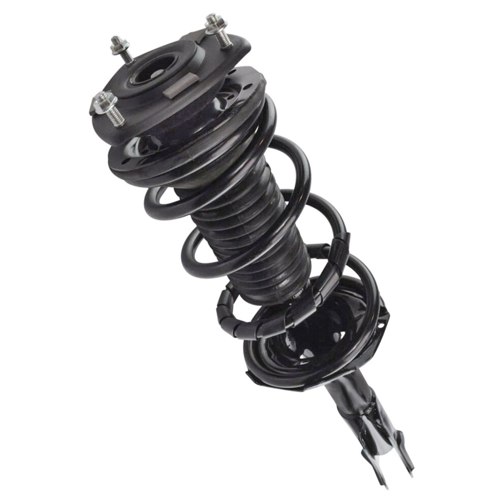 Trq Front Left Right Complete Strut & Coil Spring Assembly Driver Passenger Side Compatible With 2004-2006 Scion Xa Xb 191213577714