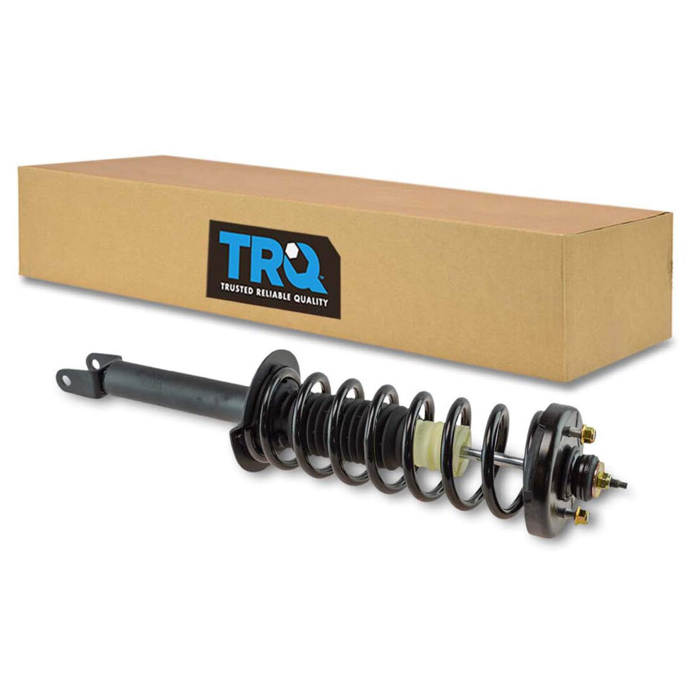 Trq Rear Left Right Complete Strut & Coil Spring Assembly Driver Passenger Side Compatible With 2008-2012 Honda Accord 191213577042